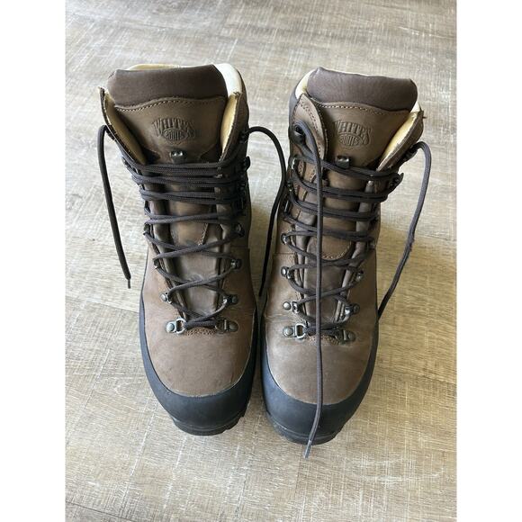 White’s Boots Lochsa Grande Ronde Hunting Boots Mens 11 Vibram Dri-Foot Brown